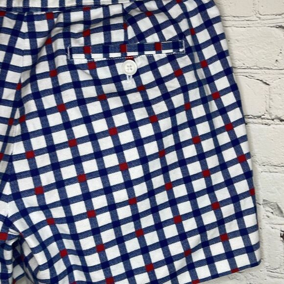 Brooks Brothers Red Fleece Red White Blue Checked Shorts size 4 - Picture 4 of 6